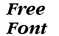 GaramondCTT Bold Italic