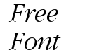 GaramondCTT Italic