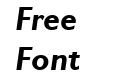 Gill Sans Bold Italic