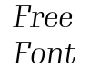 Gimlet Display Light Italic