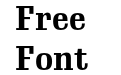 Gimlet Text Compressed Bold