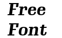 Gimlet Text Narrow Bold Italic