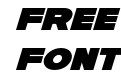 Han Solo Expanded Italic