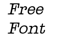 Headline Italic