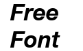 Helvetica 76 Bold Italic