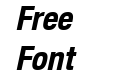 Helvetica Neue Cond Bold Italic