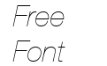 Helvetica26 Ultra Light Italic