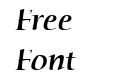 Humana Serif ITC Medium Italic