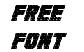 Iron Forge Expanded Italic