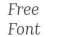 Kazimir Text Light Italic