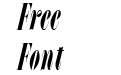 LSC Condensed Italic