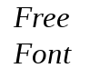 Liberation Serif Italic