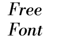 Libre Bodoni Italic