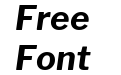 Libre Franklin Bold Italic