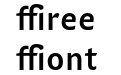 Lisboa Sans Ligatures Bold