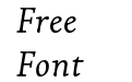 Livory Regular Italic