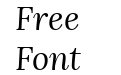 Lora Italic