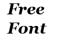 MS Reference Serif Gras Italique