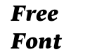 Maecenas Extra Bold Italic