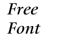 Mauritius Italic