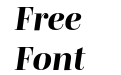 Mencken Std Head Extra Bold Italic