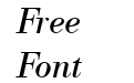 Bodoni BE Italic Oldstyle Figures