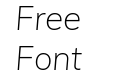 Muli ExtraLight Italic