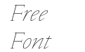 Nocturne Serif Extra Thin Italic