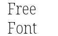 Noto Serif Semi Condensed Extra Light