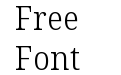 Noto Serif Semi Condensed Light