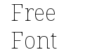 Noto Serif Thin