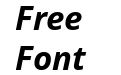 Open Sans Bold Italic