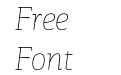 PF Centro Slab Pro X Thin Italic