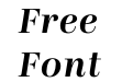 Presti Text Semibold Italic