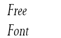 Purloin Condensed Italic