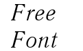 Quant AntiquaCTT Italic