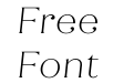 Quiche Flare Thin Italic