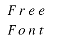 Roman Mono Italic Swfte