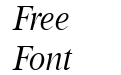 RomanLH Light Italic