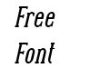 SF Covington Cond Bold Italic