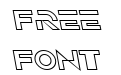 SF Solar Sailer Outline Italic