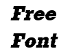 Saddlebag Condensed Italic