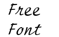 Script Mono ItalicSWFTE