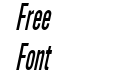 Simple Type Condensed ItalicSWFTE