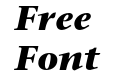 Sonet Serif Bold Italic