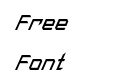 Synthetic Sharps Italic