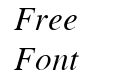 Tempo Font Italic