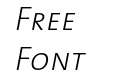 The Sans Extra Light Caps Italic