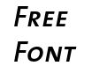 The Sans Semibold Caps Italic