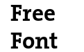 The Serif Bold Plain